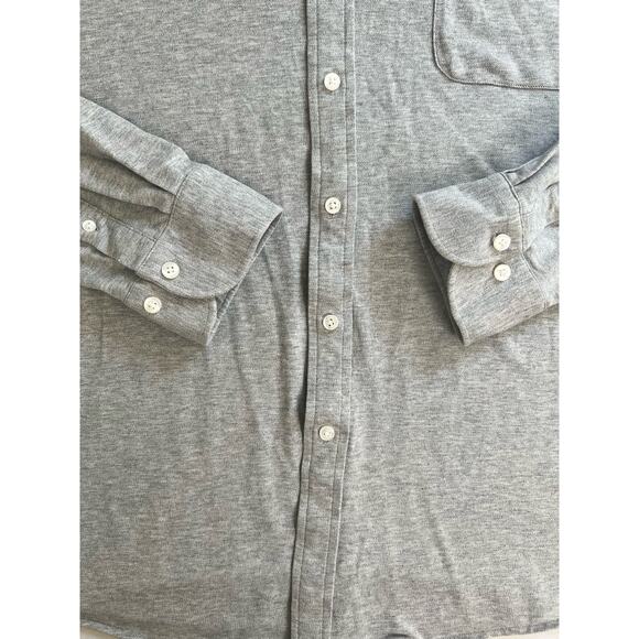 Buttoned Down Brand Mens Long Sleeve Shirt Size XL Gray‎ - Picture 3 of 8